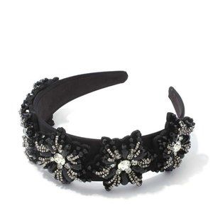 Black Handmade Headband